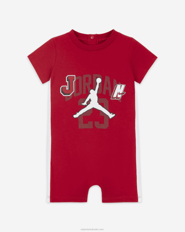 Gym Red V26J41476 Jordan Gym 23 Knit Romper Kids