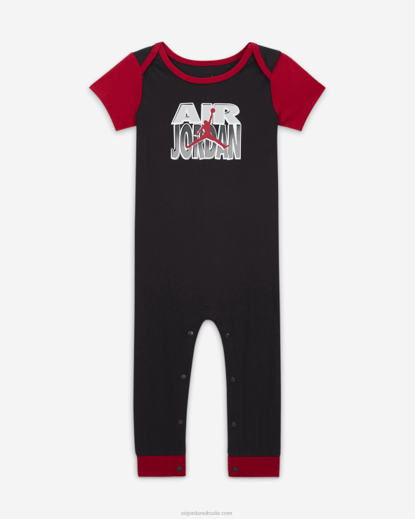 Black V26J4379 Jordan Jumpman Static Knit Romper Kids