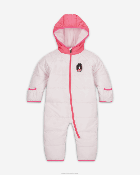 Pink Foam V26J41514 Jordan Baby Snowsuit Kids