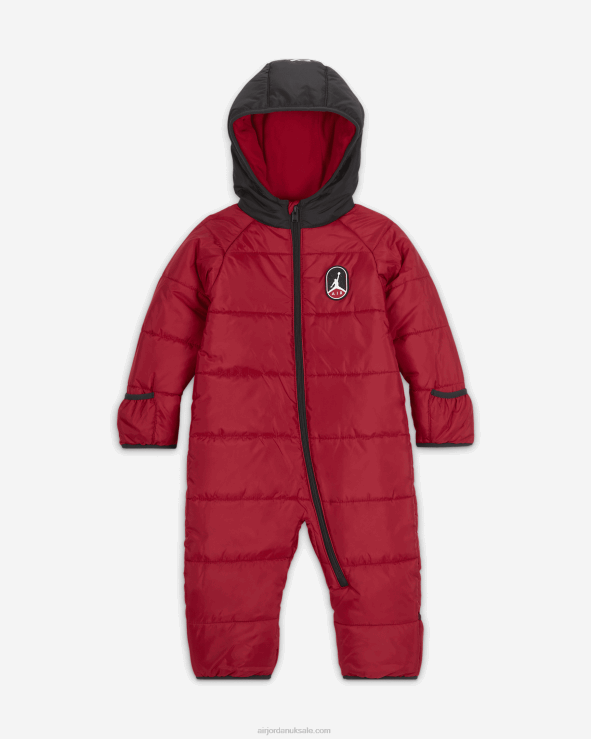 Red V26J41513 Jordan Baby Snowsuit Kids