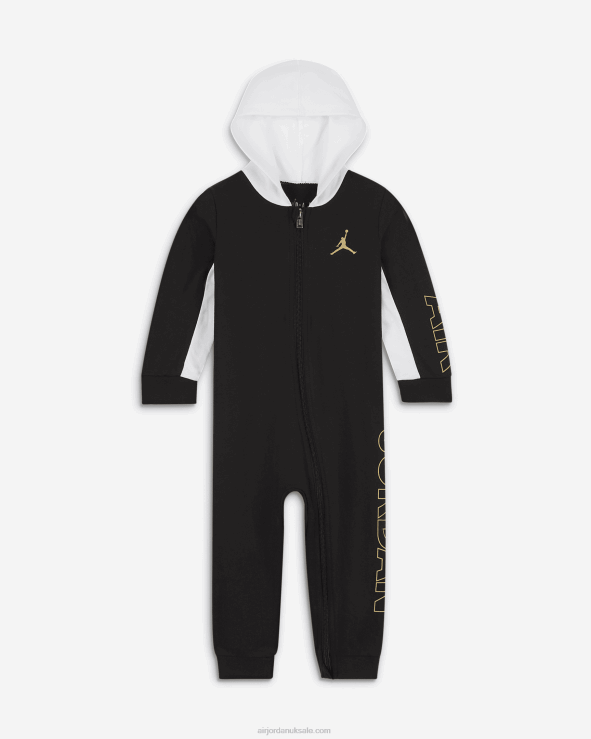 V26J41810 Jordan Holiday Shine Hooded Coverall Kids