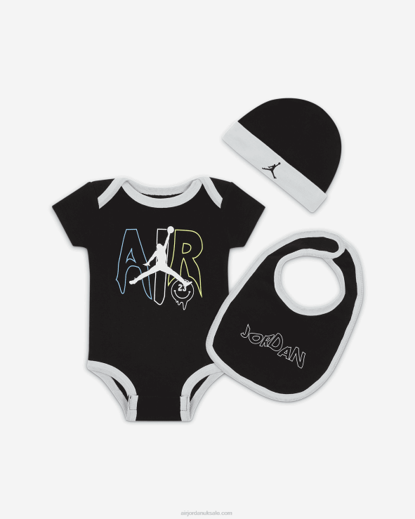 V26J4420 Jordan Lucid Dreams 3-Piece Bodysuit Box Set Kids