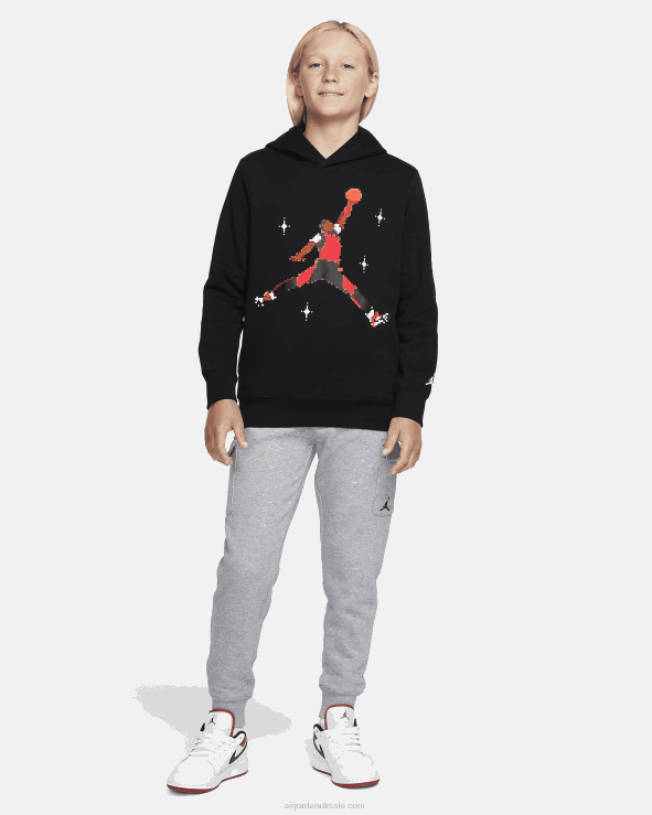 Black V26J41749 Jordan Kids