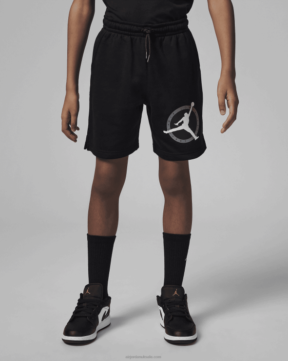 Black V26J4445 Jordan Flight Mvp Fleece Shorts Kids