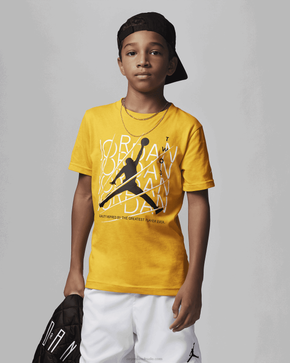 Taxi V26J41381 Air Jordan 12 Waves Tee Kids