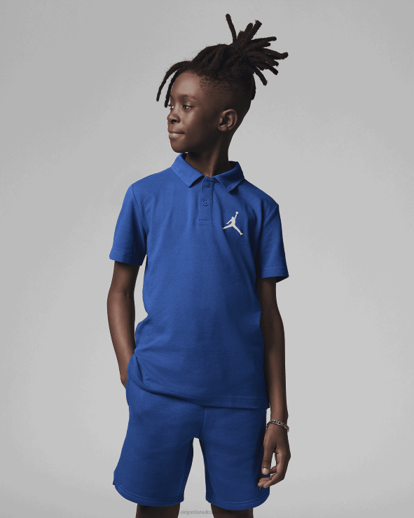 True Blue V26J4670 Jordan Jumpman Polo Kids