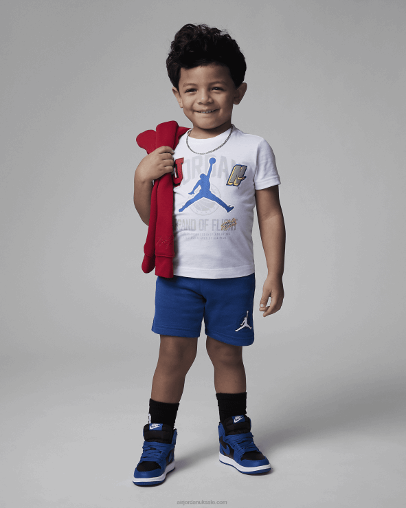 True Blue V26J4377 Jordan Gym 23 Shorts Set Kids