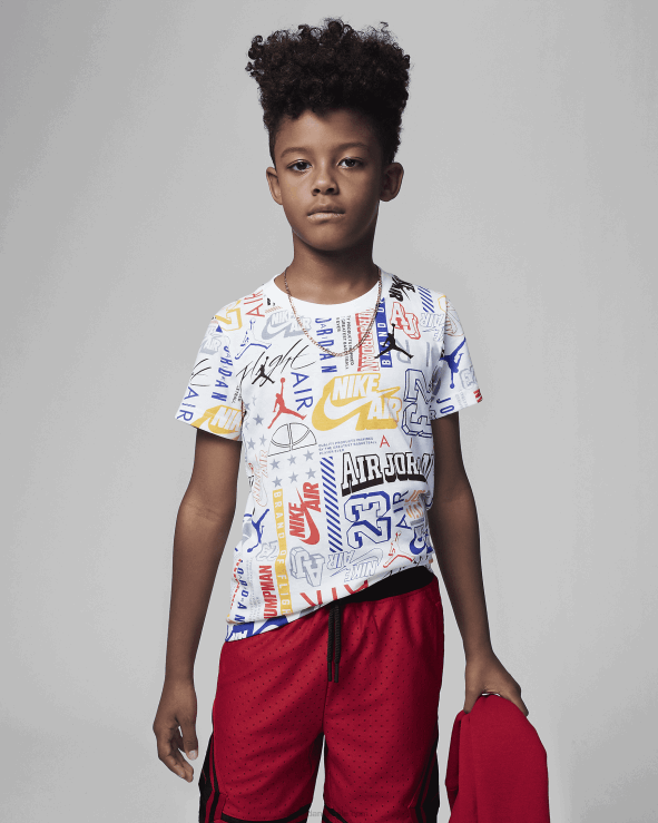 Sail V26J4354 Jordan Wall Of Flight Tee Kids