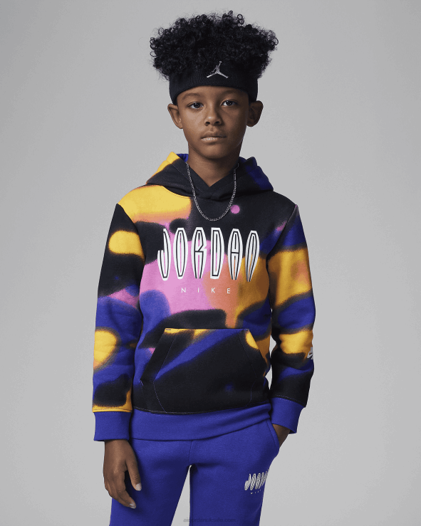 V26J41177 Jordan Mj Mvp Printed Fleece Pullover Kids