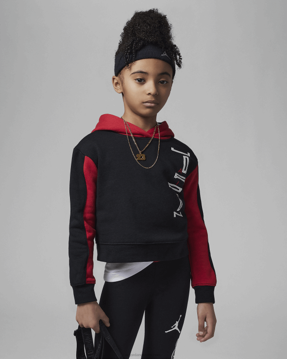 V26J41948 Air Jordan 11 Varsity Pullover Hoodie Kids