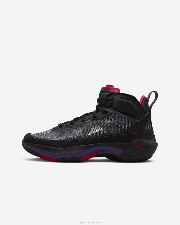 Black/Club Purple/Dark Charcoal/True Red V26J4647 Air Jordan Xxxvii Kids