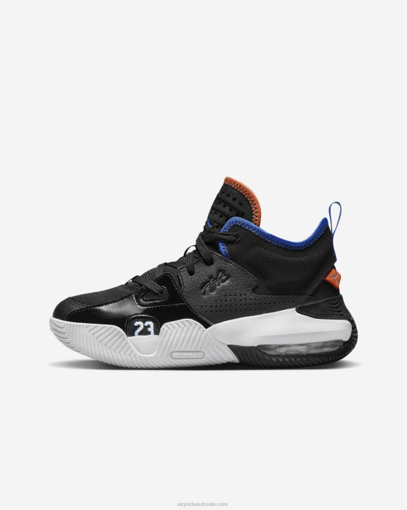 Black/Safety Orange/White/Hyper Royal V26J4242 Jordan Stay Loyal 2 Kids