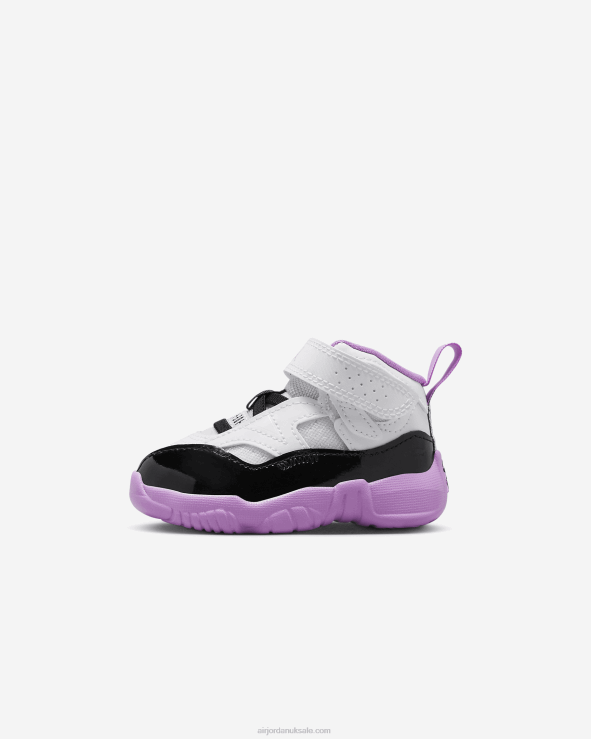 White/Barely Grape/Rush Fuchsia/Black V26J4767 Jumpman Two Trey Kids Air Jordan