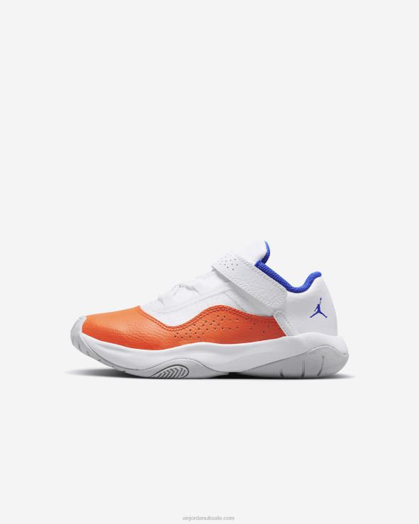 White/Safety Orange/Hyper Royal V26J41007 Jordan 11 Cmft Low Kids