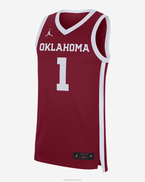 V26J41615 Nike College Replica (Oklahoma) Men Air Jordan