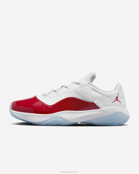 White/Black/Gym Red V26J4160 Air Jordan 11 Cmft Low Men