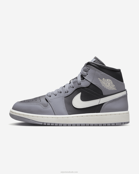 Cement Grey/Anthracite/Sail V26J4139 Air Jordan 1 Mid Women