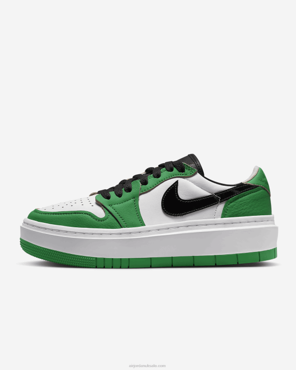 Lucky Green/White Onyx/Black V26J483 Air Jordan 1 Elevate Low Se Women